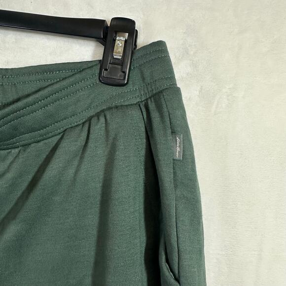 NWT Eddie Bauer Medium Heather Olive Joggers Sweatpants Green Lounge Women's - Picture 4 of 10